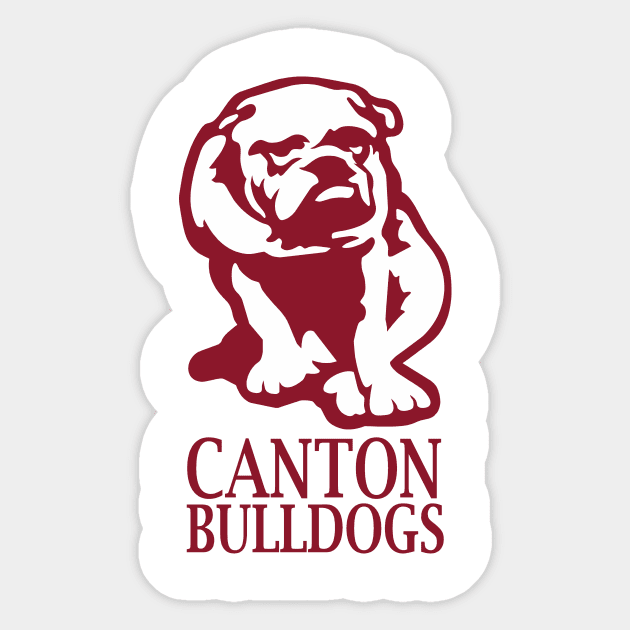 Canton Bulldogs Sticker by DarthBrooks